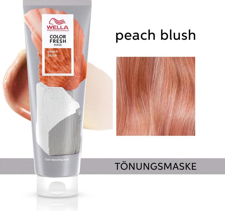 Actual product image Wella Color Fresh (peach blush)