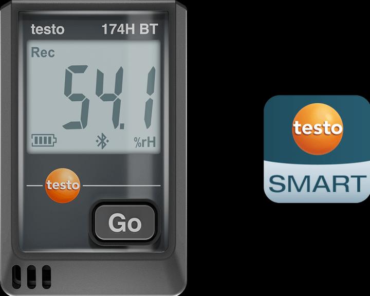 Actual product image Testo Mini data logger 174 H / Bluetooth®
