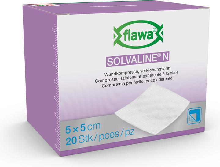 Immagine prodotto Flawa Solvaline N Kompressen 5x5cm steril