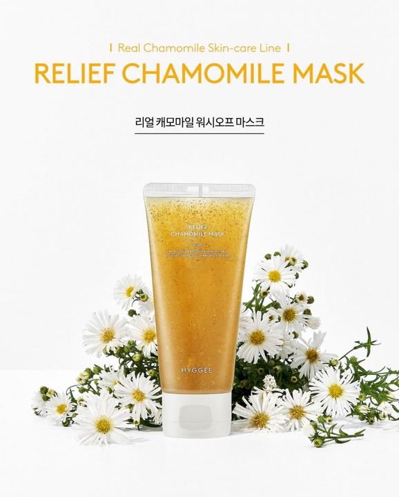 Produktbild Hyggee Relief chamomile mask (95 ml)