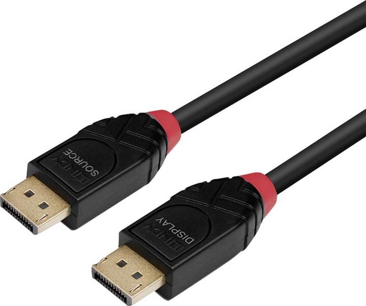 Actual product image Lindy DisplayPort - DisplayPort cable 5.1m black (41167) (5 m, DisplayPort)