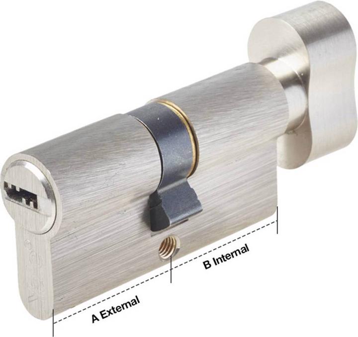 Productafbeelding Yale Profielknopcilinder serie 1000, buiten/binnenmaat: 30/30 mm (Profielcilinder)