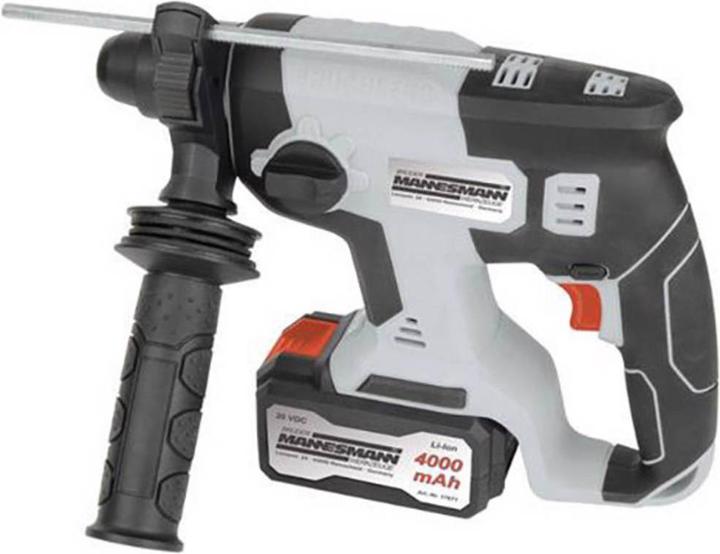 Actual product image Mannesmann Cordless hammer drill drill and chisel hammer (Rechargeable battery operated)