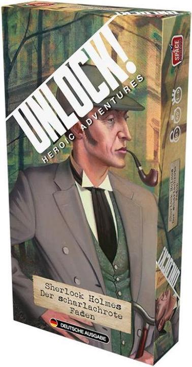 Actual product image Asmodée Unlock. Sherlock Holmes: thread single z. (German)