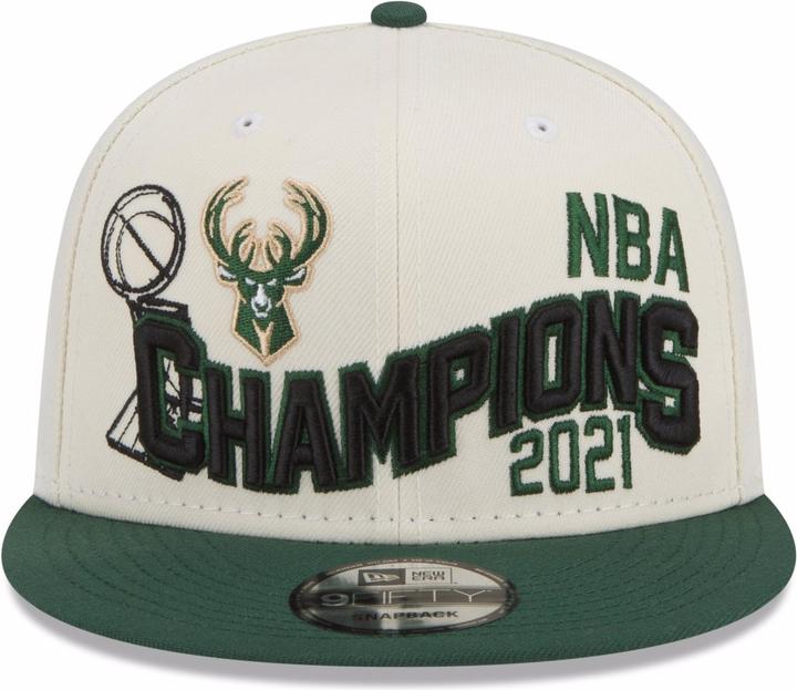Image du produit New Era 9Fifty Champsions 2021 Milwaukee Bucks (Taille unique)