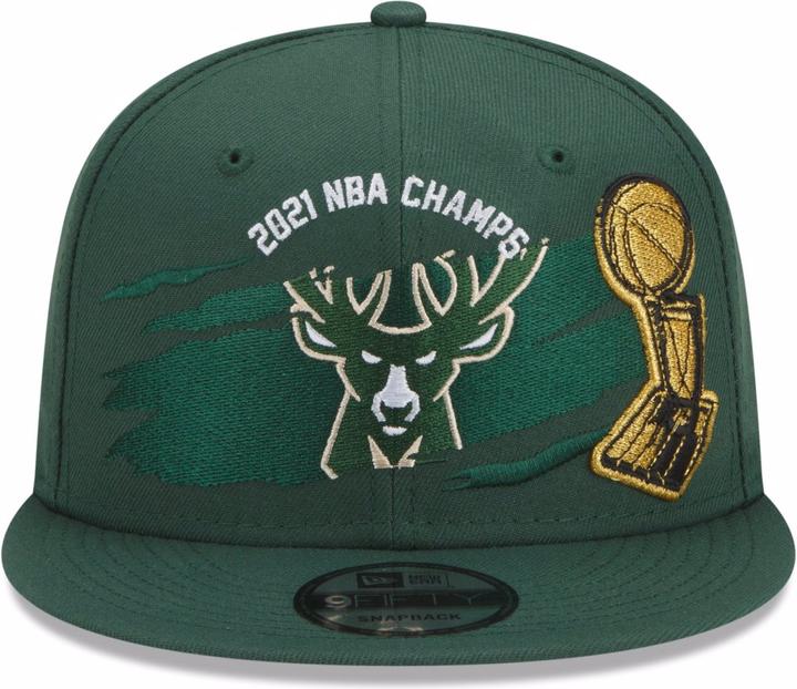 Produktbild New Era 9Fifty Champsions 2021 Milwaukee Bucks (One Size)