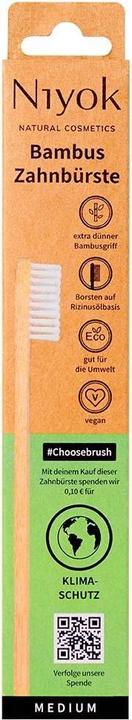 Niyok Handzahnbürste Klimaschutz 1 Stück (Weich, 1 x)