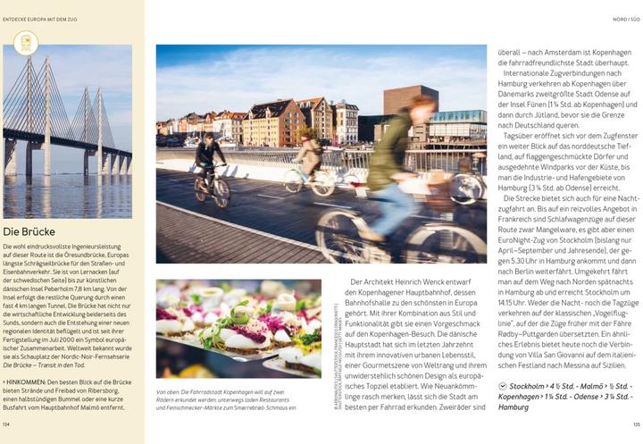 Actual product image Bildband Entdecke Europa mit dem Zug (German, Tom Hall, Oliver Hall, Imogen Smith, 2023)