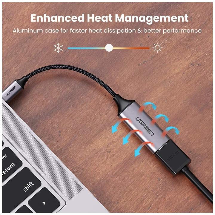 Image du produit Ugreen Adaptateur USB-C vers HDMI (USB-C, HDMI, 10 cm)