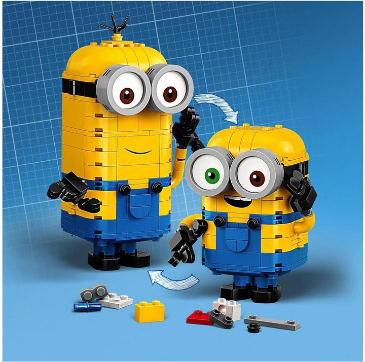Image du produit LEGO 75551 Minions Figurines Brique et sa cachette (75551, LEGO Minions)