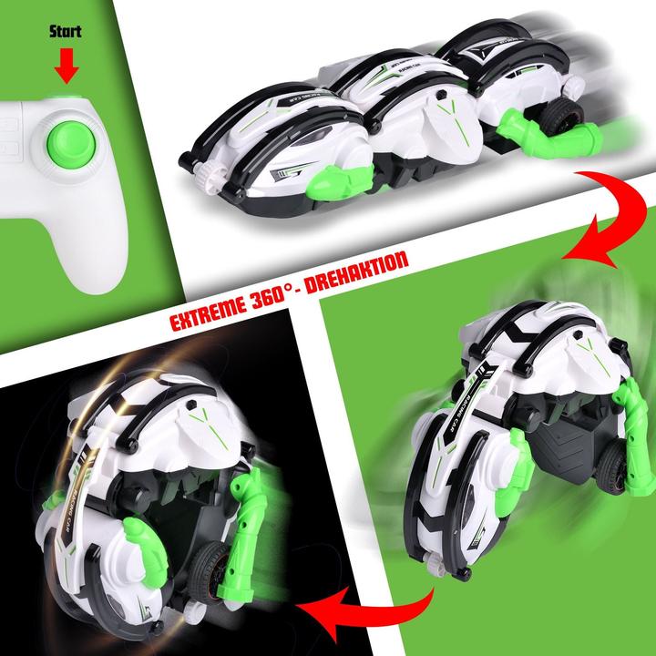 Produktbild Hermex RC Stunt Car Ferngesteuertes Auto Stunt-Auto Rennauto Spielzeugauto