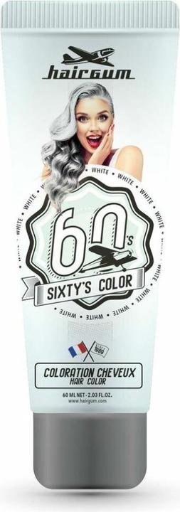 Immagine prodotto Hairgum Colore per capelli SIXTY'S COLOR #bianco 60 ml (Bianco)
