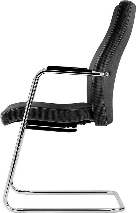 Produktbild Nowy Styl Freischwinger, B 470 x T 470 x H 427 mm, inkl. Armlehnen, stapelbar bis 3 Stück, gepolstert &...