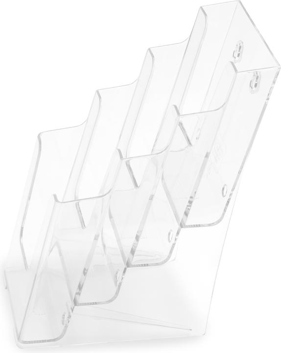 Immagine prodotto Deflecto Portadepliant, DIN lungo verticale, 4 tasche, cristallino (DL)