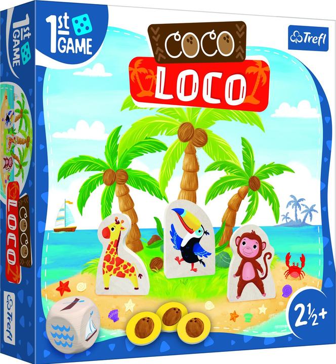 Trefl Gra Coco Loco (Deutsch, Französisch, Italienisch, Englisch)