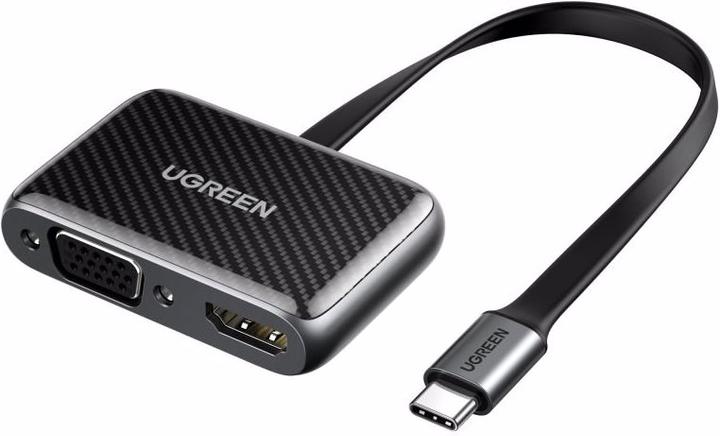 Actual product image Ugreen USB-C to HDMI + VGA Adapter (USB-C, 6 cm)