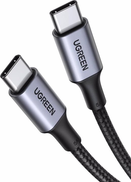 Actual product image Ugreen USB-C 2.0 to USB-C 2.0 5A Data Cable (2 m, USB 2.0)