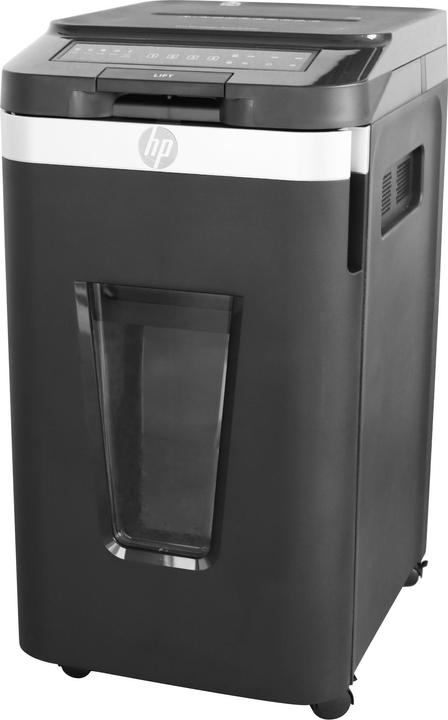 Image du produit HP Pro Shredder Auto 400MC Destructeur coupe croisée P-5, 2 x 12 mm, jusqu'à 400 feuilles, noir (Micro-coupe)