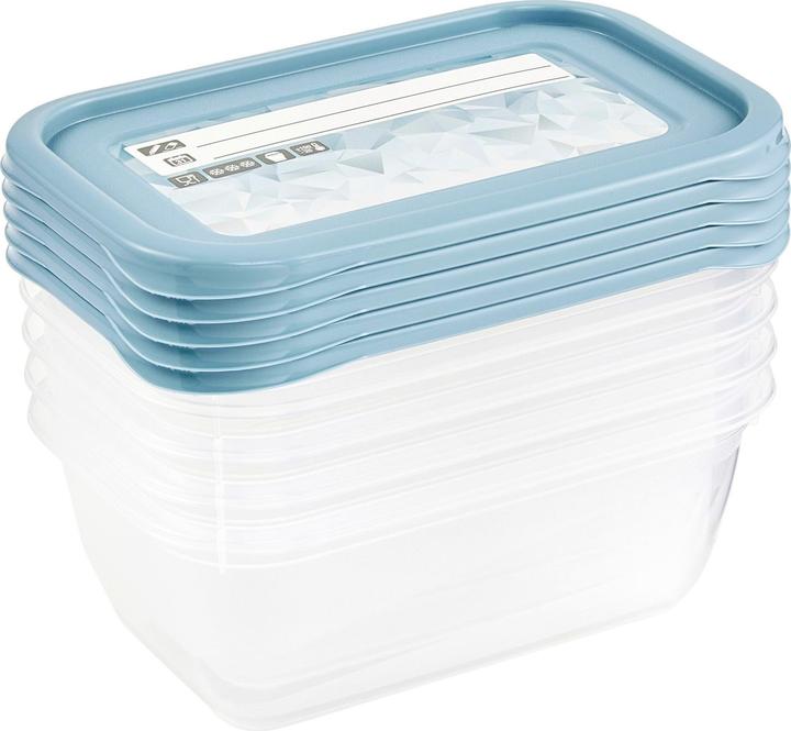 Actual product image keeeper Mia "Magic Ice" freezer jar set, 5x 0.5 litres (0.50 l)