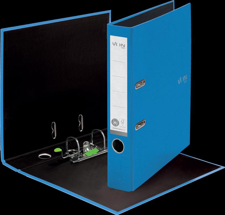 Actual product image von Hallers Folder 5 cm, Blue (A4, 50 mm, 1 Piece)