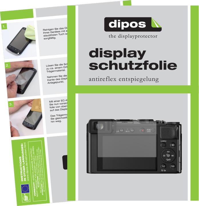 Image du produit Dipos Film de Protection d’écran Anti-reflet (Protecteur d'écran, Panasonic Lumix DC-LX100 II)