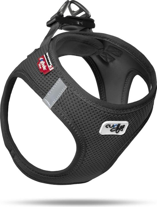 Immagine prodotto Curli Gilet da imbracatura Air-Mesh XL, nero (XL, Cane, Generale)