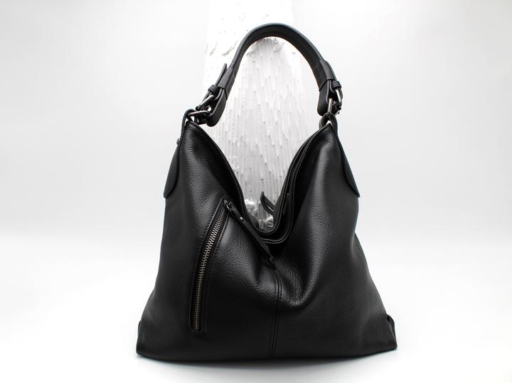 Produktbild Only-Bags.Store Ledertasche, weiche Lederhandtasche, Lederhandtasche, Hobo Soft Bag