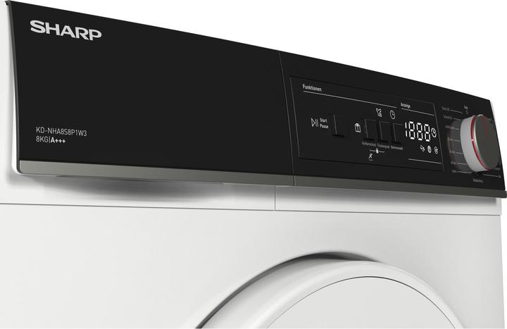 Immagine prodotto Sharp KD-NHA8S8P1W3-DE (8 kg, A destra)