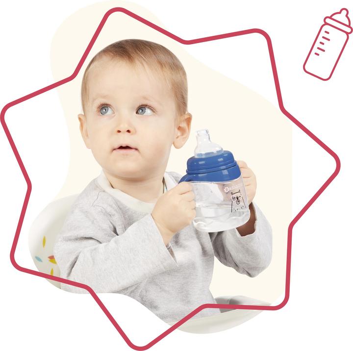 Produktbild Badabulle Trinkbecher mit Tropf-Stopp 2er Set (360 ml)