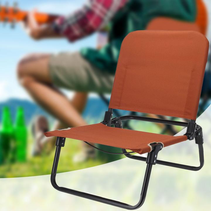 Produktbild ProWorld Camping Klappstuhl, 60 x 47,5 x 66 cm, orange