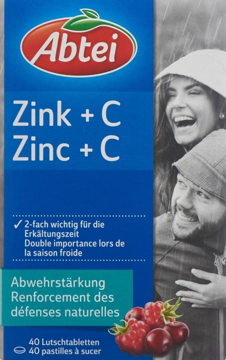 Produktbild Interdelta Zink + C Lutschtabl (40 Stück, Tabletten, 113 g)