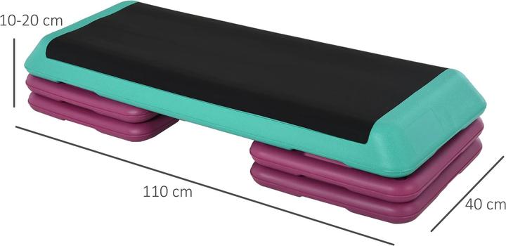 Actual product image Homcom Professional aerobic stepper