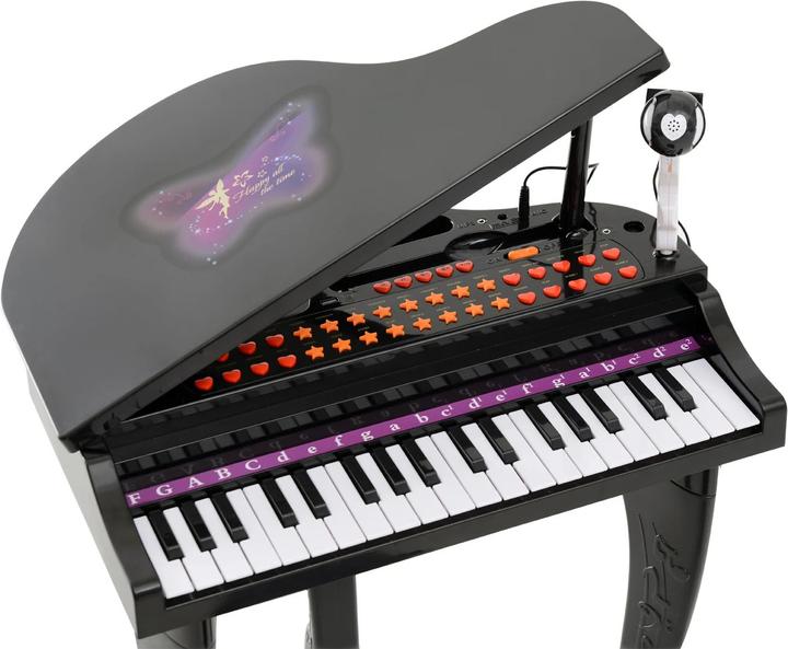 Immagine prodotto Homcom Pianoforte per bambini con microfono (Inglese, Tedesco)