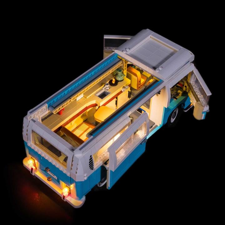 Produktbild Light my bricks LED Licht Set für LEGO Volkswagen T2 Campingbus