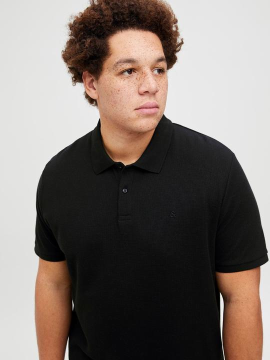 Actual product image Jack & Jones Plus Size Logo Poloshirt Poloshirt (7XL)