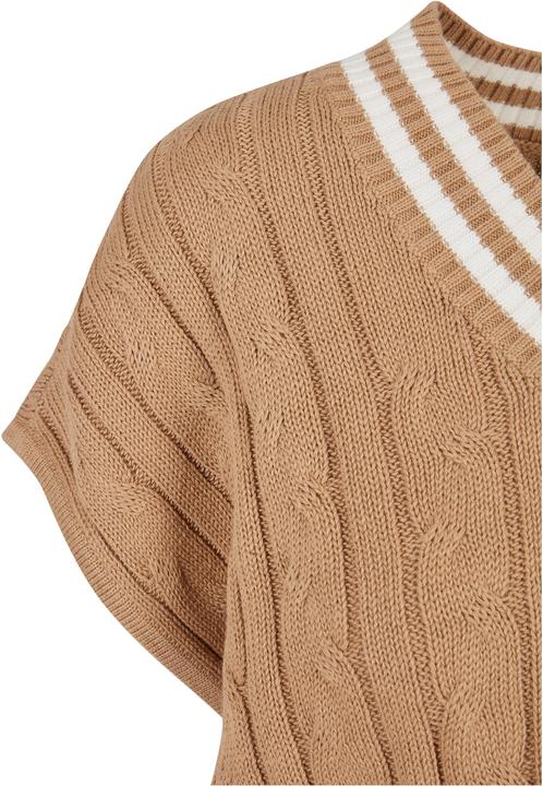 Image du produit Urban Classics Ladies Cropped Knit College Slipover (XL)