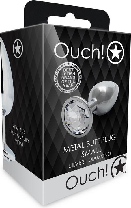 Productafbeelding Ouch! Ronde Gem Butt Plug - Klein