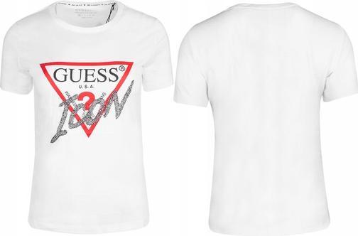 Produktbild Guess Damen T-Shirt Icon Tee (XS)