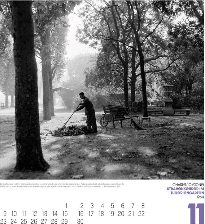 Actual product image Paris, mon amour Kalender 2026 (48 x 54 cm, Hardcover, German)