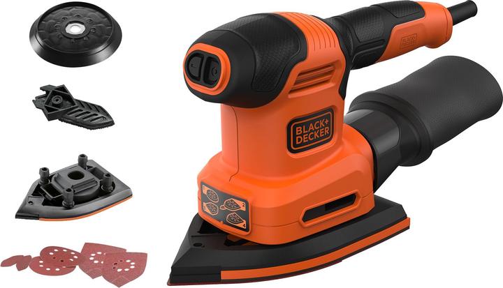 Black & Decker Multischleifer 4in1 BEW200 (Multischleifer, 200 W)