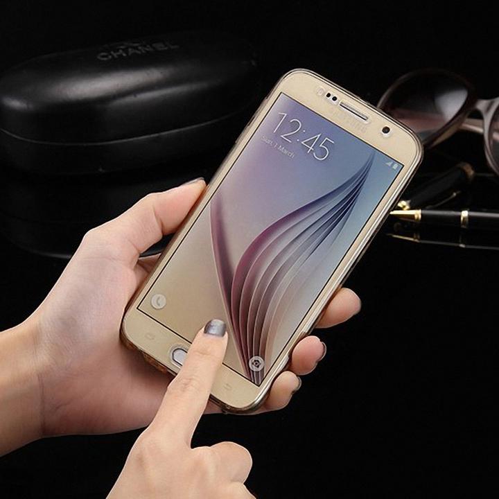 Produktbild König Design LG G4 Stylus Full Body 360 Silikon Schutzhülle Handyhülle Case Hülle Bumper Gold (LG G4 Stylus)