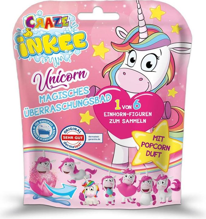 Craze Badekugel Inkee: Mit Überraschung – Unicorn (Badekugeln)