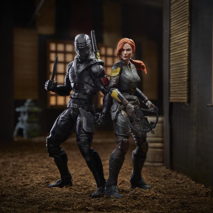 Actual product image Hasbro G.I. Joe Classified Series Snake Eyes: G.I. Joe Origins Scarlett Action Figure 20 Toys to Collect