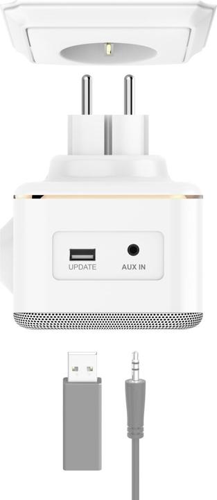 Actual product image Hama digital radio DR40BT-PlugIn, FM/DAB/DAB+/BluetoothÂ (DAB+, FM, Bluetooth)