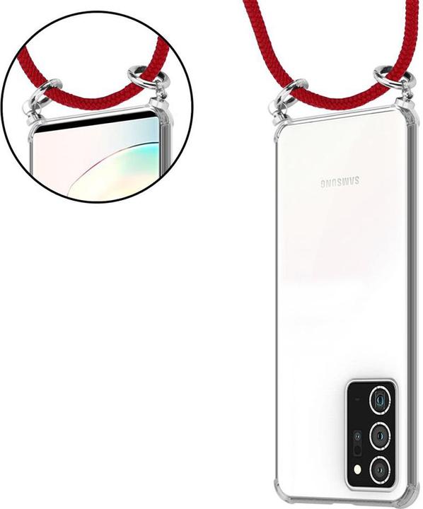 Produktbild Cadorabo TPU Handy Kette SILBER Cover