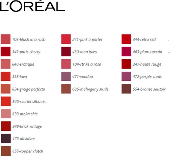 Image du produit L'Oréal Paris Color Riche Matte (349 Paris Cherry)