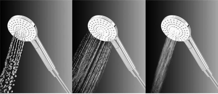 Actual product image Ideal Standard Evo hand shower, round (3 Beam types, 8 l/min)
