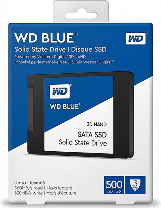 Produktbild WD Blue (500 GB, 2.5")