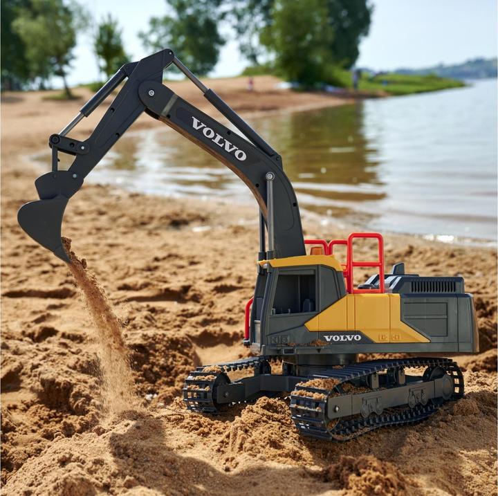 Actual product image Dickie RC Volvo Mining Excavator