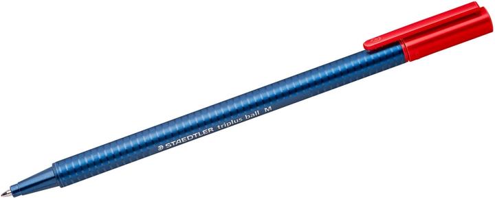 Produktbild Staedtler Kugelschreiber triplus ball 437 M, rot (Blau, 1 x)
